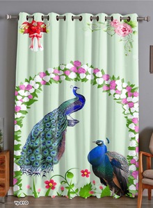 Tissus de rideaux unis Jacquard de haute qualité 100% personnalisable meilleure qualité tissu tissé numérique PU imprimé produit en gros - Product Image 4