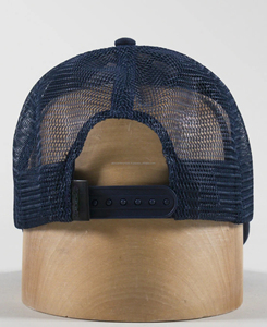 Unisex Navy Blue Lightweight P-6 Trucker Cap Breathable <b>Waterproof</b> Wind Proof Adjustable Buckle Solid Pattern Customized Design - Product Image 4