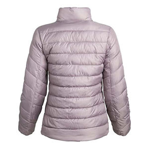 Nouveautés Mode Veste matelassée pour femmes Manches bouffantes en coton Coupe régulière Courte à capuche Écologique Respirante Séchage rapide Polaire - Product Image 4