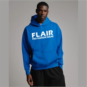Sudadera con Capucha Extra Grande de Algodón de Alta Calidad, Diseño de Hombros Caídos con Estampado Puff de Alto Peso, Calidad Premium para Hombre - Product Image 5