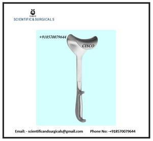 Retractor Abdominal, Instrumento Quirúrgico de Acero Inoxidable para Uso Hospitalario, Manual - Product Image 3