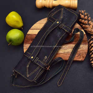 5 pièces manche en bois vente chaude ensemble de couteaux de Chef accessoire couteau de chef en acier damas ensemble de couteaux de cuisine professionnels - Product Image 2