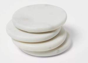 Marble Coaster for Coffee Cocktail <b>Beer</b> Tea Kitchen Catering Accessories Decorative <b>Mats</b> & Pads - Product Image 6