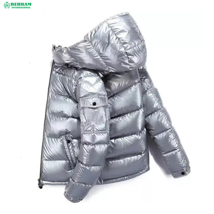 Manteaux d'hiver pour homme en coton brillant, style urbain, fabrication OEM européenne, vente en gros, écologiques, collection Behram International 2024 - Product Image 6