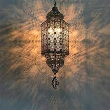 Lámpara colgante para dormitorio, lámpara industrial LED para techo, linterna marroquí, suministros para lámparas colgantes - Product Image 3