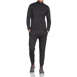 2025 Premium Cotton Men's Casual Track Suits Custom Logo Jogger Sets Breathable Winter Outerwear with Private Label - Product Image 1
