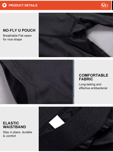 Nuovi collant da <span class=keywords><strong>uomo</strong></span> personalizzati per il Fitness sportivo traspirante senza cuciture e traspirante tessuto traspirante ad asciugatura rapida pantaloncini allungati - Product Image 4