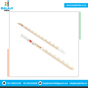 Chất lượng tuyệt vời Hot Bán phòng thí nghiệm Nguồn cung cấp bán buôn balaji Ấn Độ (bi) Chất lượng cao Borosilicate Glass mohr Pipet tùy chỉnh - Product Image 4