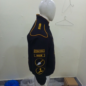 Chaquetas universitarias INTERNATIONAL MASTER MASON Chaquetas Masonic Letterman Jacket-HSE - Product Image 4