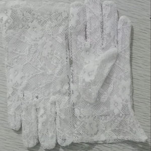Gants en dentelle maçonniques personnalisés en gros, OEM, blancs et noirs, confortables, respirants, anti-boulochage, durables, séchage rapide, pour l'extérieur - Product Image 3