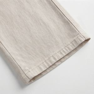 Pantalones Anchos de Mezclilla para Mujer, Estilo Hip Hop Vintage Americano, Bordado con Patrón Geométrico, Color Personalizado, Pantalones Holgados - Product Image 5