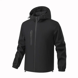 Bonnes vestes de sport unisexes réfléchissantes-Veste de pluie coupe-vent imperméable pour l'extérieur - Product Image 6