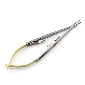 Castroviejo Micro Aguja Portaagujas 18,5 cm Recto con Lock juego dental instrumentos quirúrgicos - Product Image 6