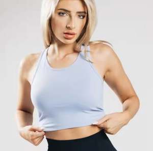 Lounge Wear Mujeres Tank Top Tela de algodón suave Ajuste cómodo Suministro de fábrica OEM - Product Image 6