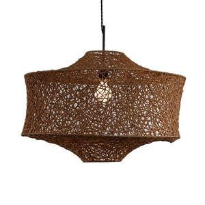 Modern Oval Shape Chandelier Pendant Rattan Seagrass Metal Crafts Iron <b>Ceiling</b> AC Christmas Decoration Wedding Iron Home <b>Office</b> - Product Image 1