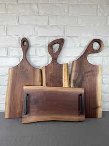 Tabla de cortar de madera de acacia personalizada, tabla de cortar redonda sólida para uso doméstico en la cocina, nuevo estilo - Product Image 5