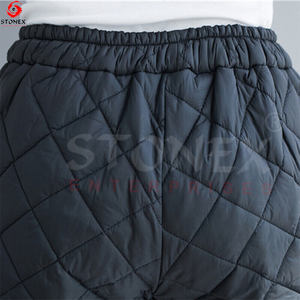 Pantalones cortos acolchados sólidos para mujer, pantalones cortos acolchados con cintura elástica para exteriores, pantalones cortos recién llegados para invierno - Product Image 6