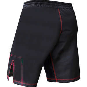 Shorts de MMA pour hommes, respirants, écologiques, impression numérique, taille mi-haute, polyester/coton, logo/couleur personnalisés, vente en gros - Product Image 4