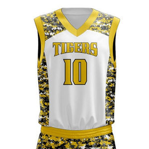 Último diseño totalmente personalizado uniforme de baloncesto para la venta Venta caliente mejor proveedor a granel cantidad uniforme de baloncesto - Product Image 4