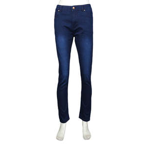 Pantalon en jean pour femme - Bleu foncé - Product Image 2