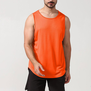 Compre Ahora una Camiseta sin Mangas de Malla Estilo Callejero de Calidad para Hombre, Personalizada, 100% Poliéster, Secado Rápido, Transpirable, para Usar en Verano - Product Image 2