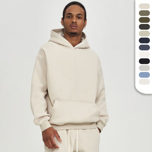 Vente en gros 2025 nouveauté Oem hommes sweats à capuche pull surdimensionné sweat à capuche Vintage poids lourd sweat à capuche hommes Streetwear - Product Image 6