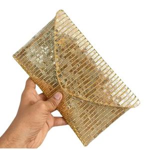 Luxe bohème dame accessoire de mariage perlé soirée fourre-tout fronde pochette toile personnalisé broderie chaînes géométrique mode - Product Image 6