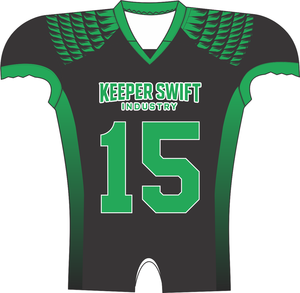 ออกแบบเสื้ออเมริกันฟุตบอลของคุณเองได้ MOQ ต่ำ ชุดกีฬา เสื้ออเมริกันฟุตบอลดีไซน์ใหม่ - Product Image 3