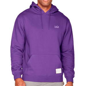 Sweat-shirts et pulls à capuche pour hommes personnalisés de haute qualité, 100% coton, molleton français, pulls à capuche oversize, impression en relief - Product Image 1