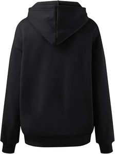 Casual Solid Knitted <b>Hoodies</b> for Woman Custom Plus Size Women Casual <b>Hoodies</b> Summer Short Sleeve <b>Lightweight</b> Hooded Sweatshirt - Product Image 4