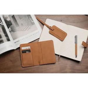 VINGA Bosler RCS Sustainable <b>Leather</b> <b>Key</b> <b>Chains</b> Elegant and Durable Luggage Labels - Product Image 4