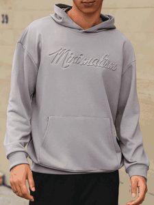 Sweat-shirt à capuche personnalisé lourd et gaufré, sweat-shirt unisexe surdimensionné pour hommes, streetwear pour hommes - Product Image 5