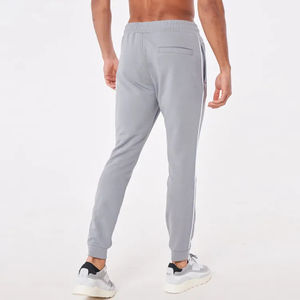 กางเกงวิ่งสำหรับผู้ชายผ้าถักระบายอากาศได้ดีผ้าถักแห้งเร็วปานกลางพิมพ์ลายโอเวอร์ไซส์คงทน - Product Image 5