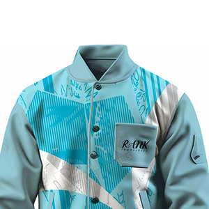 Bulk Quantity Available Custom Logo Stand Collar Front Logo Breathable Eco-Friendly Lightweight Letterman Winter <b>Jacket</b> - Product Image 3