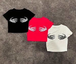T-shirt personnalisé pour homme, grande taille, 100% coton, respirant, col rond, manches courtes - Product Image 3