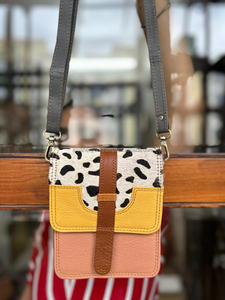 Nouveau Style sac à bandoulière en cuir de vachette recyclé haute qualité imprimé Animal sac à main en cuir véritable femmes tous les jours transporter Mini sacs - Product Image 2