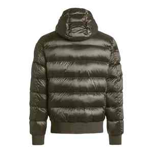 Doudoune d'hiver légère personnalisable pour hommes col montant fermeture à glissière High Street Style OEM Outdoor Warm Coat Letter - Product Image 6