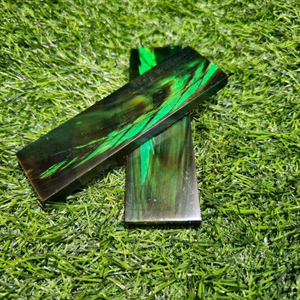 Placa Plana de Cuerno de Buey, Búfalo y Oveja para Mangos y Monturas Ópticas Personalizadas - Product Image 1