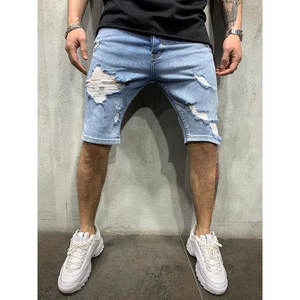 Shorts in denim a vita alta per l'estate, traspiranti, stile vintage streetwear, stampa a diamante, jeans intrecciati, lavaggio chiaro e scuro, Y2K casual - Product Image 2