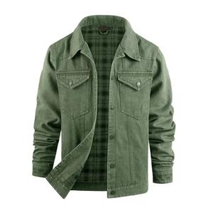 Chaqueta vaquera clásica de corte holgado para hombre, algodón, 2025, nuevo estilo, Top informal, chaqueta recortada de primavera y otoño para hombre - Product Image 1