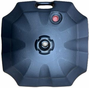 Base de drapeau en plastique de 32 cm |   Remplissable d'eau ou de sable - Product Image 4