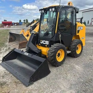Minicargadora JCB 225, cargadora compacta para construcción, cargadora hidráulica de ruedas de alto rendimiento para trabajos pesados - Product Image 3