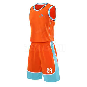 Uniforme de baloncesto al mejor precio para adultos, conjuntos transpirables más populares de talla grande, los más cómodos para jugadores - Product Image 1