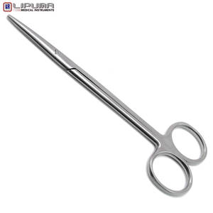 Ciseaux Metzenbaum manuels de haute qualité, droits et courbés, 6 pouces, à pointe arrondie, certifiés MOL, médicaux, chirurgicaux, vétérinaires - Product Image 4