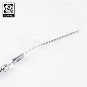 ท่อดูดและฉีดล้างเลมเปิร์ตแบบพรีเมียม 190 มม. - ท่อสแตนเลสเกรดผ่าตัดสำหรับหู อุปกรณ์หู คอ จมูก ระดับมืออาชีพ - Product Image 6