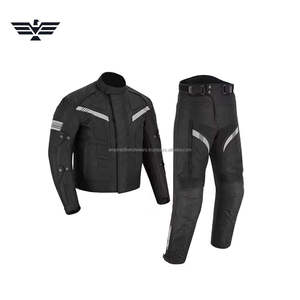 Traje de Motociclismo Unisex Premium, Chaqueta y Pantalones Impermeables para Motociclistas, Talla Grande, Equipo de Protección para Carreras, Paneles Reflectantes - Product Image 5