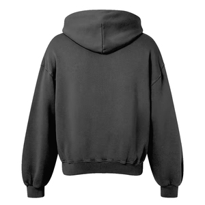 Sudadera con capucha personalizada Unisex 100% algodón cubierta de cara completa capucha deportes al aire libre de los hombres Casual para la temporada de otoño - Product Image 2