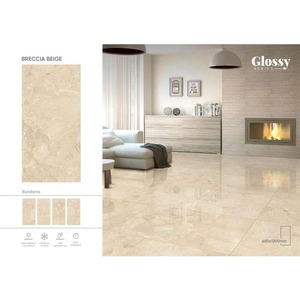 ยี่ห้อ Vistaar 60*120ซม. 600*1200มม. 24*48 porcelanato มันวาวคุณภาพสูง alaska Bianco กระเบื้องหินอ่อน - Product Image 4