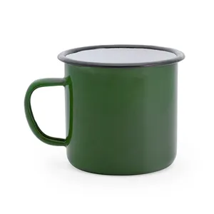 Mug en métal vintage Gaggi, articles promotionnels personnalisés pour boissons - Product Image 6