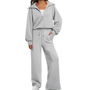 Vente directe d'usine de vêtements de sport pour femmes de haute qualité ensemble de yoga dernier style respirant motif solide quantité minimale de commande bas - Product Image 4